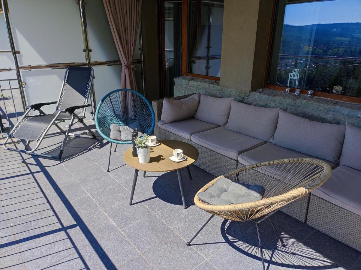 Apartament Widokowy Z Tarasem Bukowa Висла Екстериор снимка